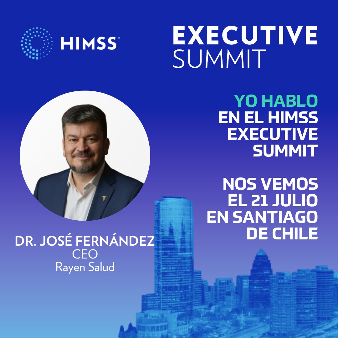 CEO de Rayen Salud participará en panel sobre protección de datos y ciberseguridad en HIMSS Executive Summit Chile 2026 